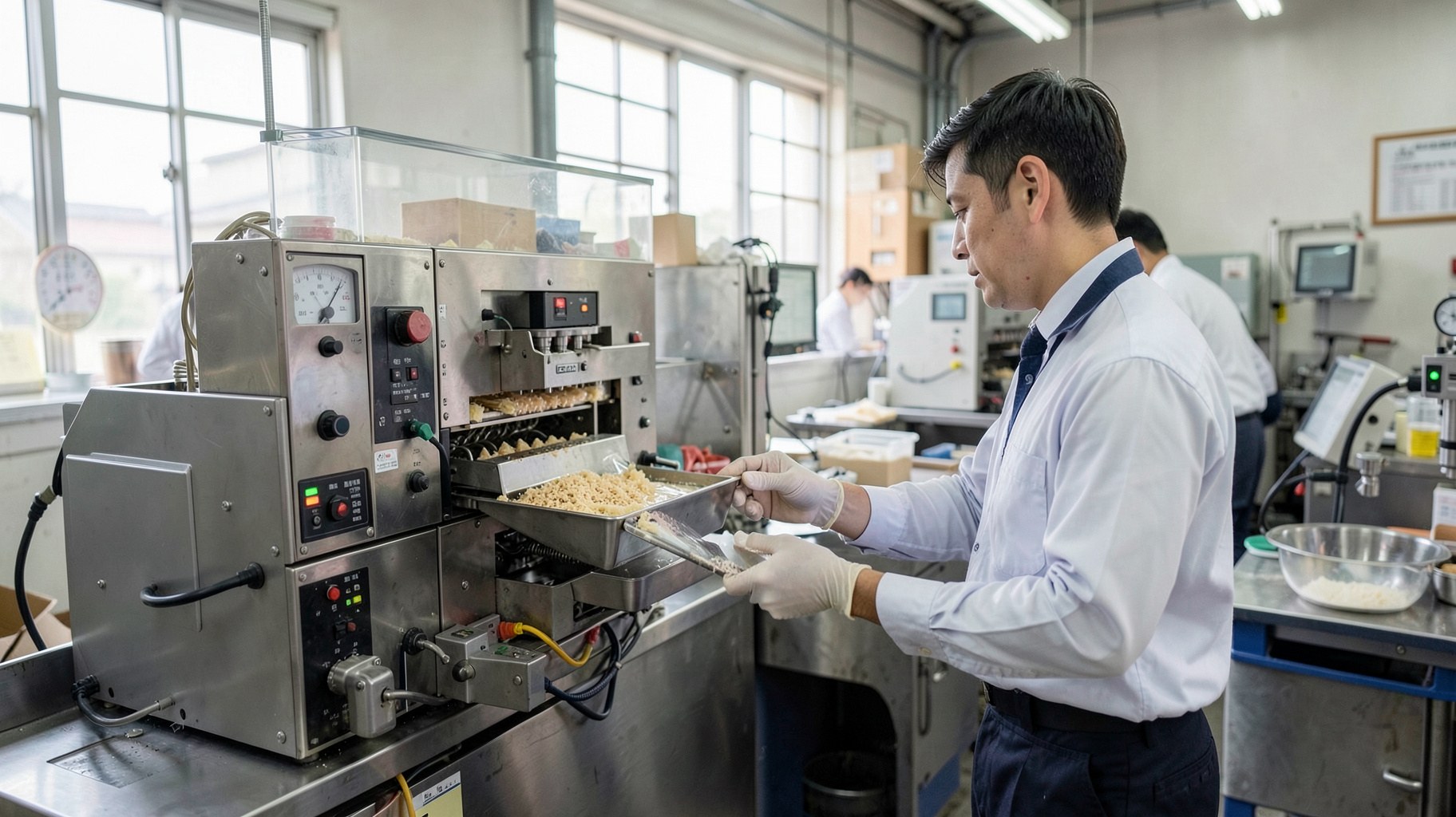 菓子製造のAI・IoTと導入判断に関するAI生成イメージ写真
